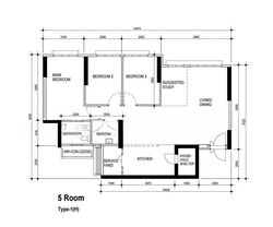 Blk 126B Eastdelta @ Canberra (Sembawang), HDB 5 Rooms #613003581
